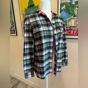 Madewell Plaid Flannel Shirt - Size XS